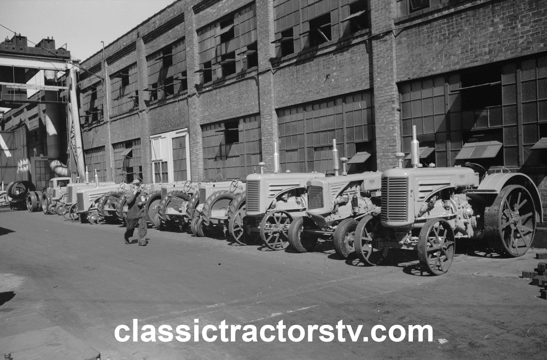 1939 Minneapolis Moline Factory, Minneapolis, MN Classic Tractor