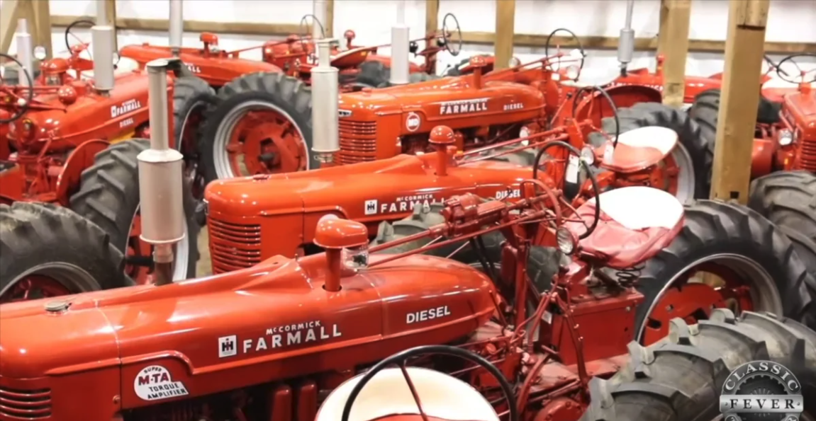 See 120 Tractors In The Don Hershey Collection Lancaster, PA