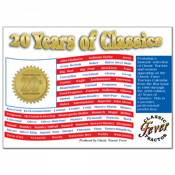 20 Years of Classics DVD Cover